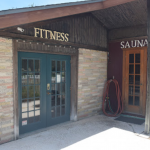 Fitness center and sauna
