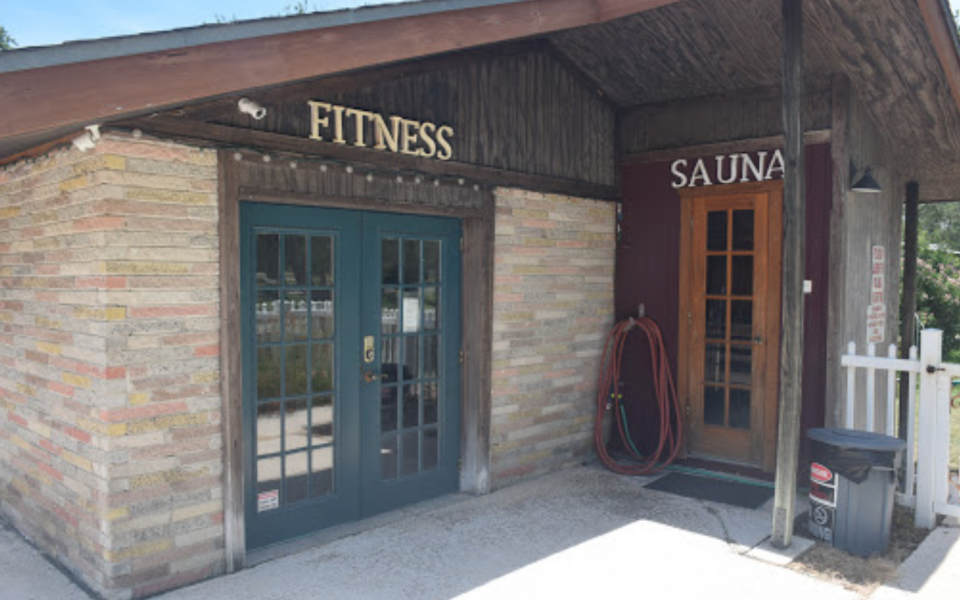 Fitness center and sauna