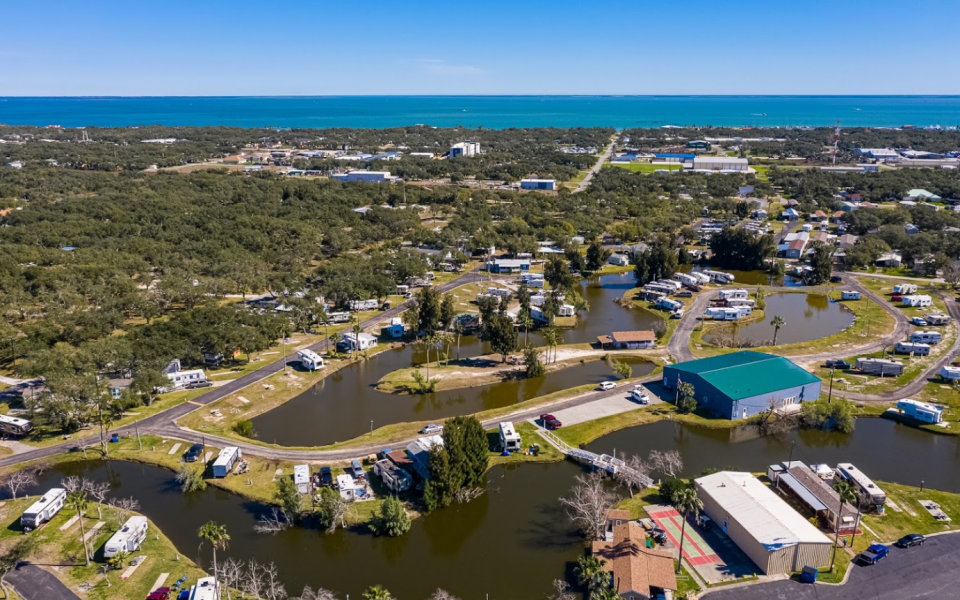 Woody Acres aerial